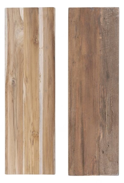 Odkládací stolek Barcelona, teakové dřevo, přírodní, 90×25×45 cm – House Nordic
