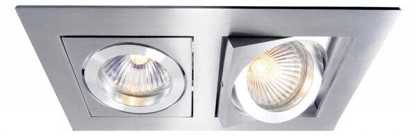 IMPR 110101 Zápustné svítidlo MR16 hliník Kardan 2ks - DEKOLIGHT
