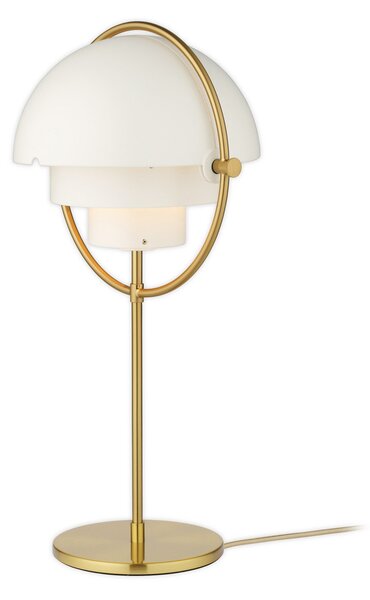 Stolní lampa GUBI, Multi-Lite, Zlatá / mosazná, Obývací pokoj, Kov, Design