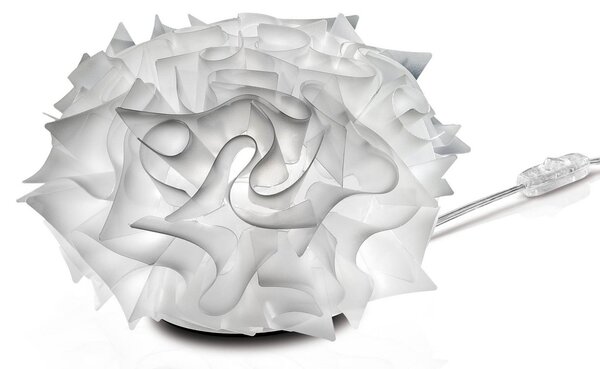 Stolní lampa Slamp, VELI, Bílá, Obývací pokoj, Plast, Design
