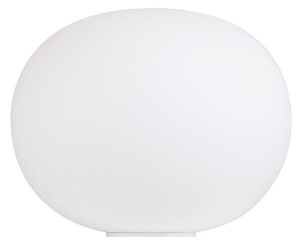 Stolní lampa FLOS, GLO-BALL, stmívatelné, Bílá, Obývací pokoj, Sklo, Design