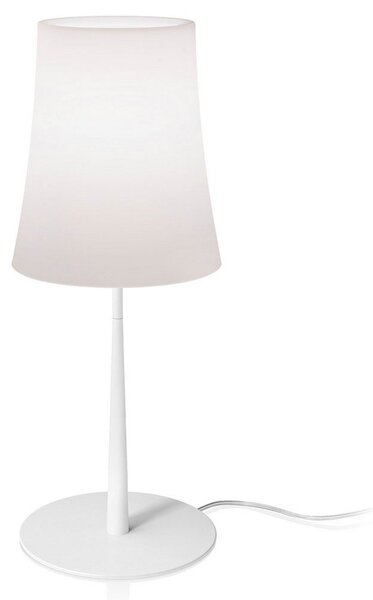 Stolní lampa Foscarini, Birdie Easy Grande, Bílá, Obývací pokoj, Kov, Design