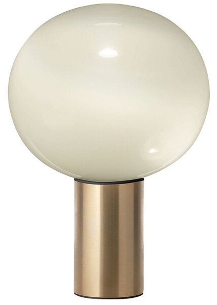 Stolní lampa Artemide, Laguna 37, stmívatelné, Zlatá / mosazná, Obývací pokoj, Sklo, Design