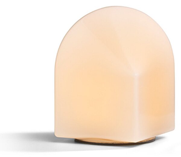 Stolní lampa HAY, Parade, stmívatelné, Pudrová, Obývací pokoj, Sklo, Design