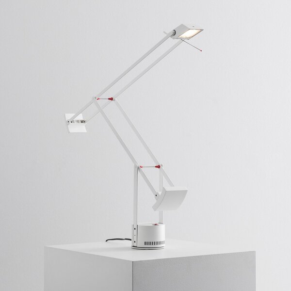 Stolní lampa Artemide, Tizio, Bílá, Pracovna, Plast, Design