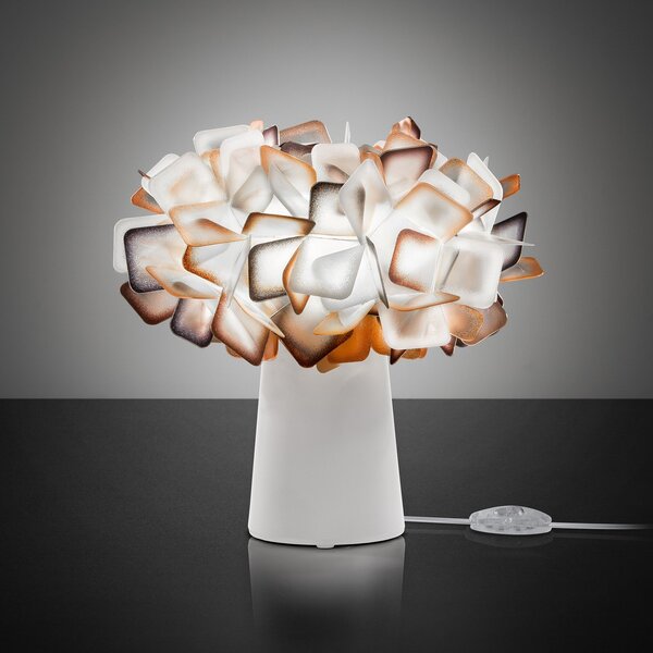 Stolní lampa Slamp, Clizia, Bílá, Jídelna, Plast, Moderní
