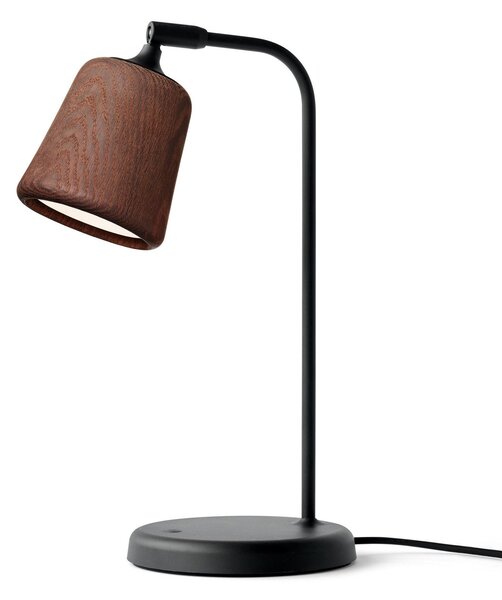 Stolní lampa New Works, Material The Originals, stmívatelné, Černá, Obývací pokoj, Kov, Design