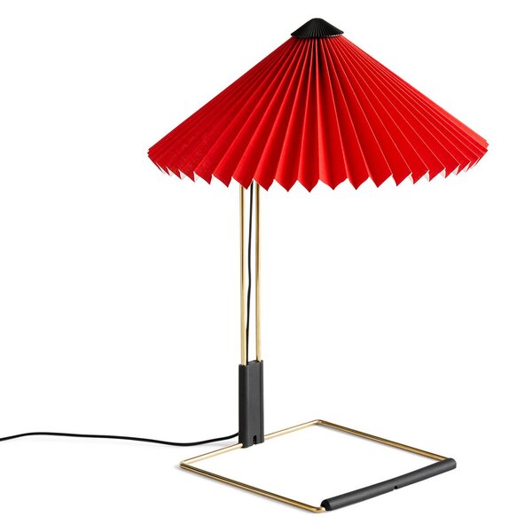 Stolní lampa HAY, Matin 300, stmívatelné, Červená, Obývací pokoj, Kov, Design