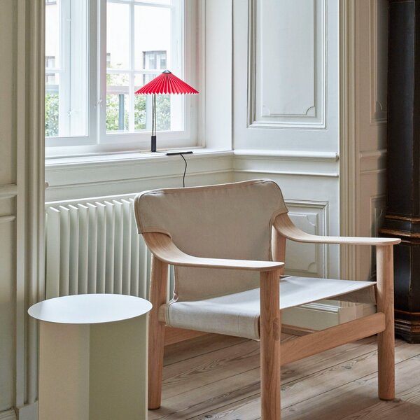 Stolní lampa HAY, Matin 300, stmívatelné, Červená, Obývací pokoj, Kov, Design