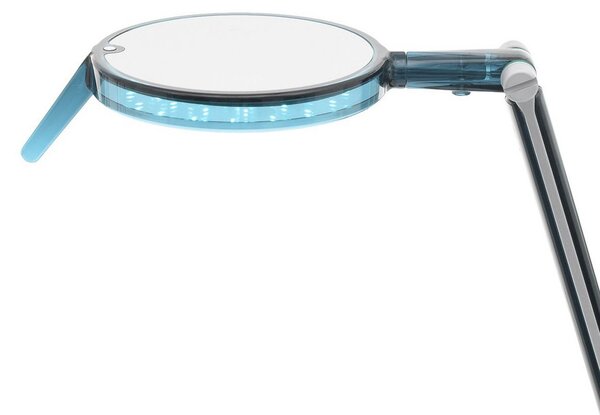 Stolní lampa Kartell, Aledin Tec, Modrá, Obývací pokoj, Plast, Moderní