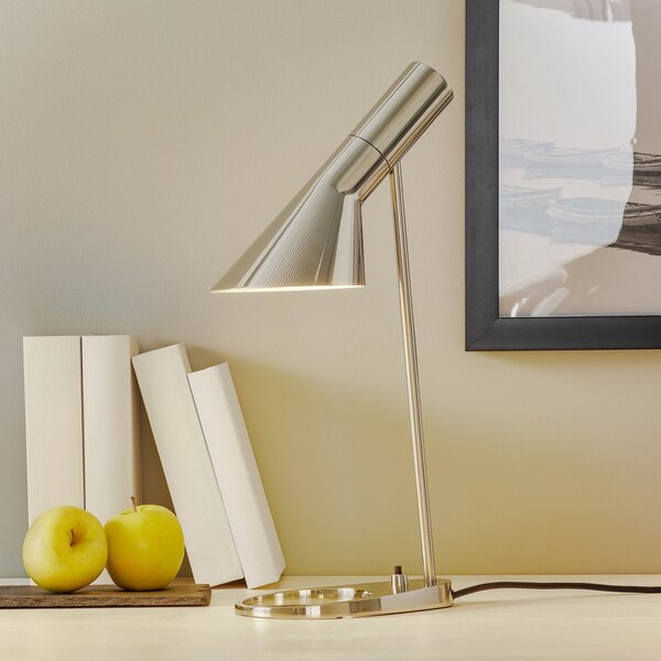 Stolní lampa Louis Poulsen, AJ Mini, Metalická, Obývací pokoj, Kov, Design