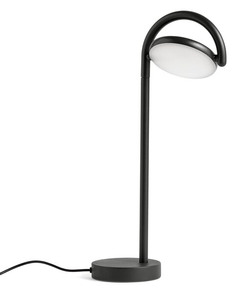 Stolní lampa HAY, Marselis, stmívatelné, Černá, Obývací pokoj, Kov, Design