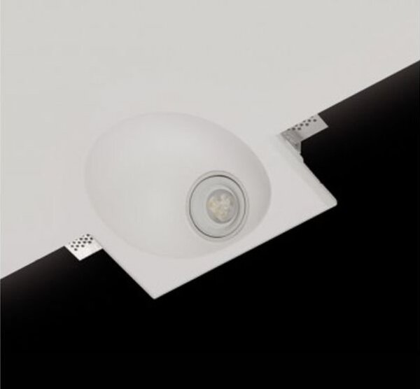 BPM 10030.03LED1.D40.3K Vestavné svítidlo AZIMUT BPM50 7 W 200x200 40º 3000 K Sin regulación - BPM-WHITE (CRISMOSIL/MODULAR)