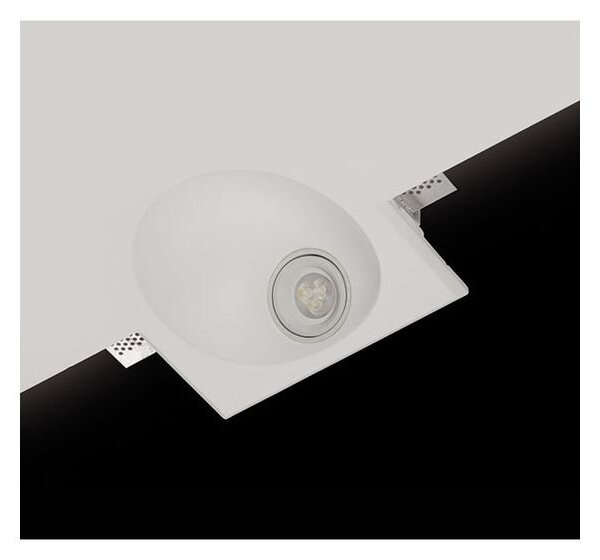 BPM 10030.03LED1.D40.3K Vestavné svítidlo AZIMUT BPM50 7 W 200x200 40º 3000 K Sin regulación - BPM-WHITE (CRISMOSIL/MODULAR)
