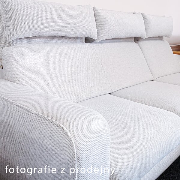Rohová sedací souprava s křeslem POPUS | 263x199 cm + 94 cm | rozkládací s úlož. prostorem | baterie | VÝBĚR TKANIN