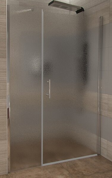 Feel GAMA 140×190 cm Grape sprchové dveře do niky GAMA140G