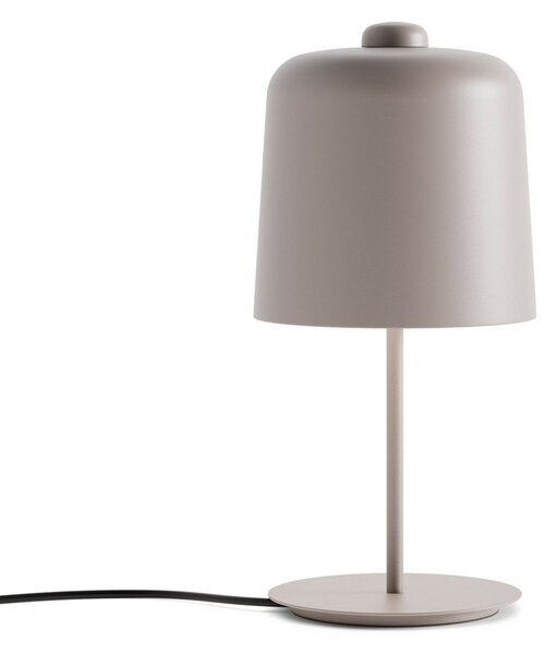 Stolní lampa Luceplan, Zile, Šedá, Obývací pokoj, Plast, Design
