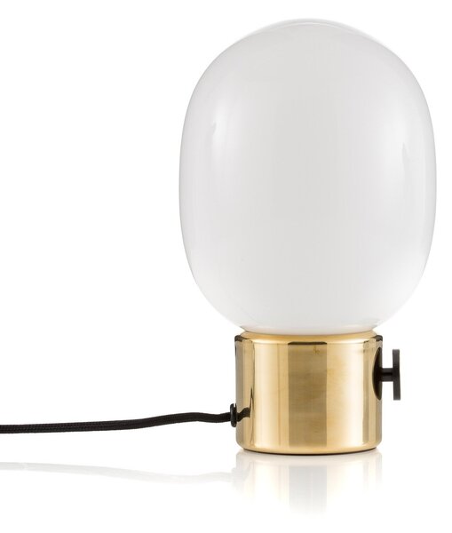 Stolní lampa Audo Copenhagen, JWDA, stmívatelné, Zlatá / mosazná, Obývací pokoj, Kov, Design