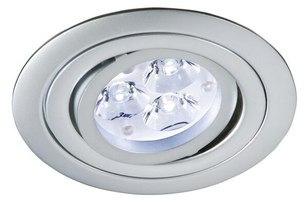 BPM 5000.19LED2.40 3 Vestavné svítidlo JANT Aluminio Plata nikl satin 10W 500lm 3000K LED 230V - BPM