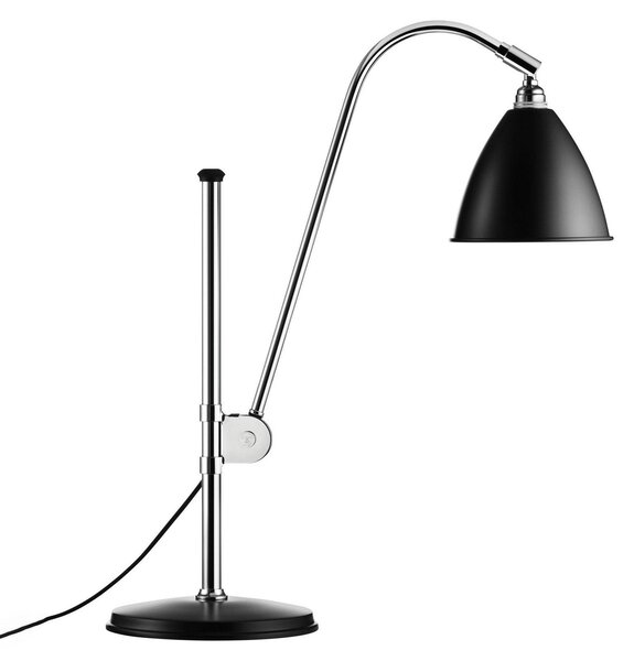 Stolní lampa GUBI, Bestlite, Černá, Obývací pokoj, Kov, Design