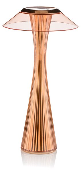 Stolní lampa Kartell, Space, Měděná, Obývací pokoj, Plast, Design