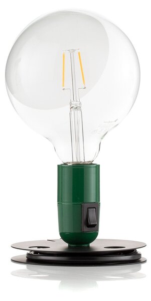 Stolní lampa FLOS, Lampadina, Zelená, Obývací pokoj, Kov, Design