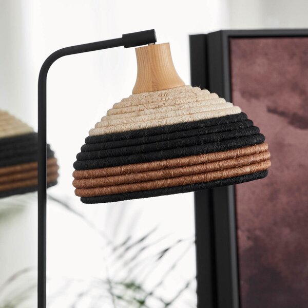Stolní lampa Forestier, Grass, Černá, Obývací pokoj, Kov, Design
