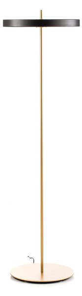 Stojací Lampa UMAGE, Asteria floor, stmívatelné, Černá, Obývací pokoj, Kov, Design