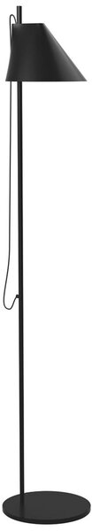 Stojací Lampa Louis Poulsen, Yuh, stmívatelné, Černá, Obývací pokoj, Kov, Design
