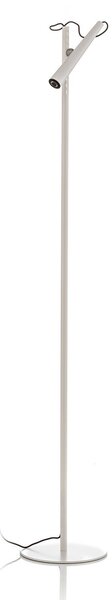 Stojací Lampa Foscarini, Magneto, Bílá, Obývací pokoj, Kov, Design
