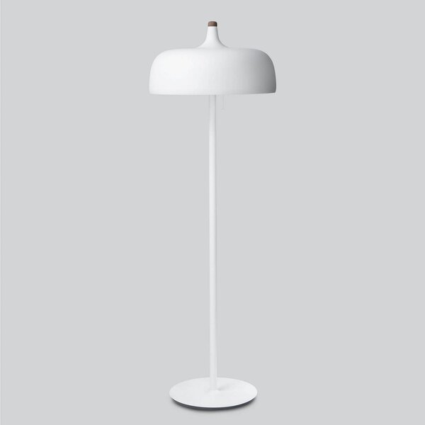 Stojací Lampa Northern, Acorn, Bílá, Obývací pokoj, Kov, Design