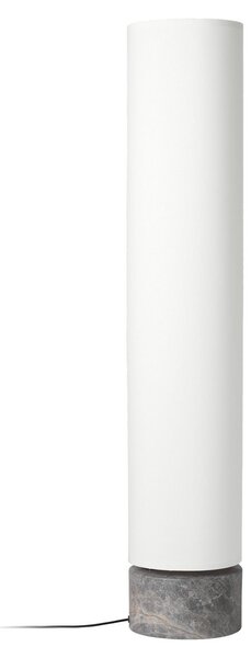 Stojací Lampa GUBI, Unbound, stmívatelné, Bílá, Obývací pokoj, Kámen, Skandinávský