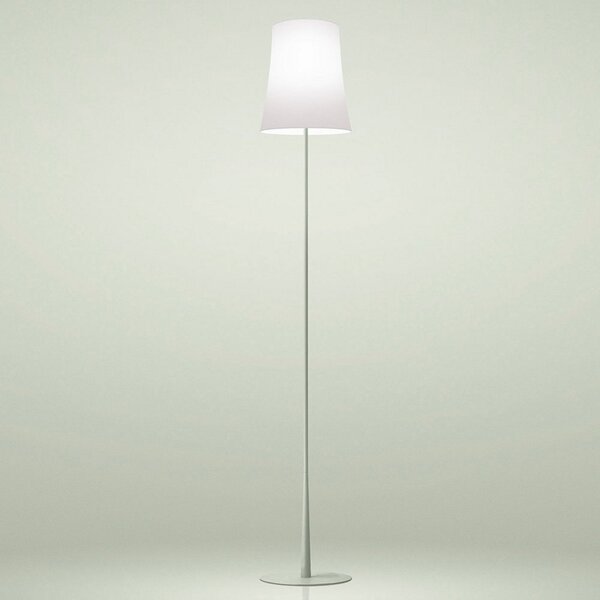 Stojací Lampa Foscarini, Birdie Easy, Zelená, Obývací pokoj, Kov, Design