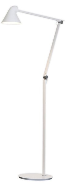 Stojací Lampa Louis Poulsen, NJP, stmívatelné, Bílá, Obývací pokoj, Kov, Design