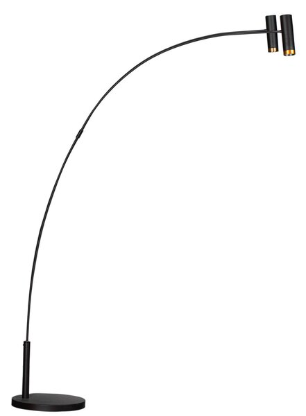 Stojací Lampa By Rydéns, Puls, stmívatelné, Černá, Obývací pokoj, Kov, Moderní