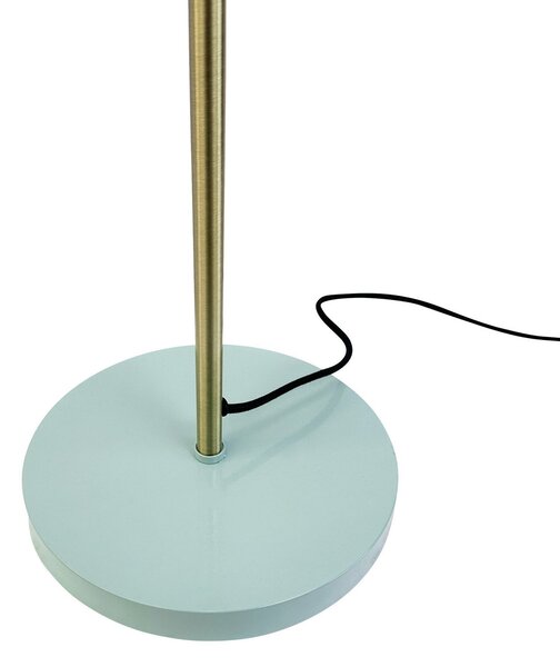 Stojací Lampa Dyberg Larsen, Sleep, Zelená, Obývací pokoj, Kov, Design