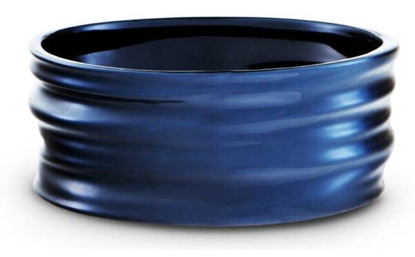 EmaHome LINNA Keramická dekorativní miska / modrá