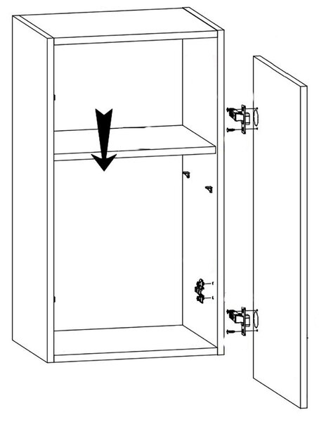 Kuchyňská linka PROVENCE k | 260 cm var.B | SOKL v CENĚ | borovice andersen