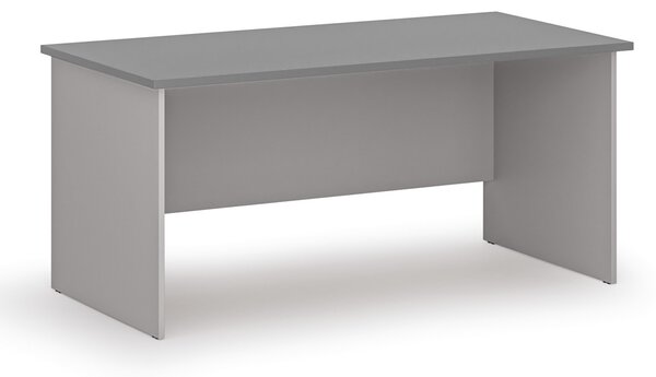 Kancelářský psací stůl PRIMO GRAY, 160x80 cm, šedá/grafit