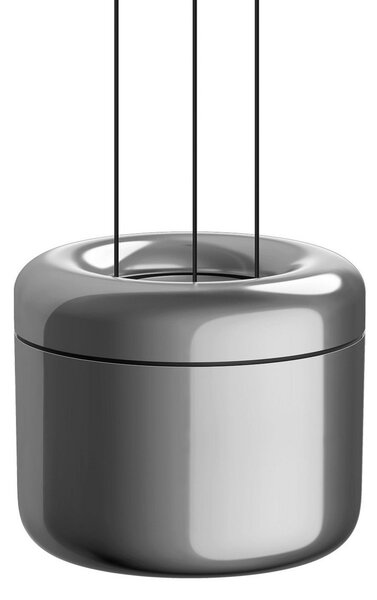 Závěsná svítidlo Serien Lighting, Cavity Suspension L, stmívatelné, Metalická, Obývací pokoj, Kov, Design