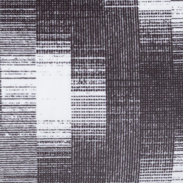 Povlak VELVET strips černobílá 50 x 50 cm