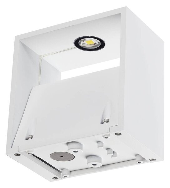 LA 232101 Venkovní svítidlo LOGS nástěnná bílá 230V/480mA LED 8W IP44 3000 - BIG WHITE (SLV)