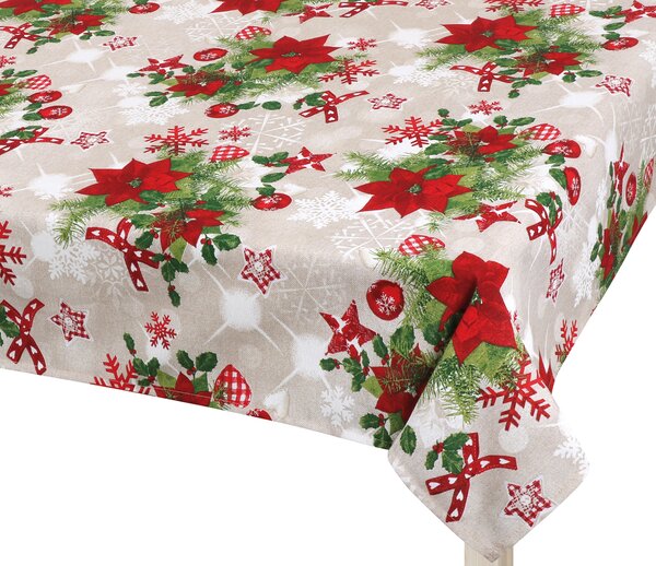 BELLATEX Ubrus VÁNOCE Červená 70x70 cm