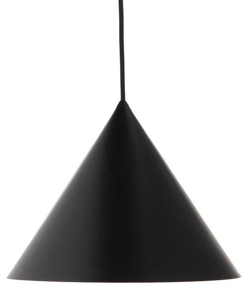 Závěsná svítidlo FRANDSEN, Benjamin, stmívatelné, Černá, Obývací pokoj, Kov, Design