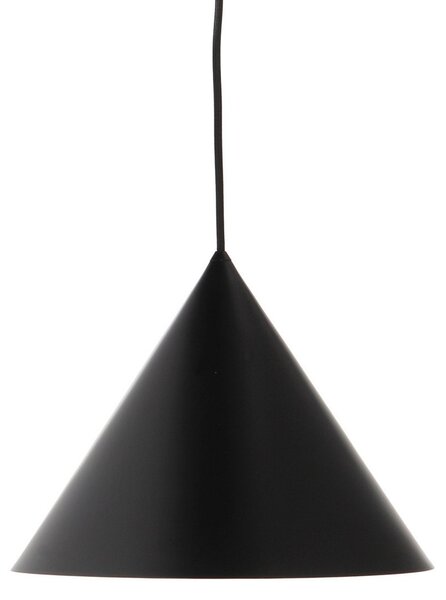 Závěsná svítidlo FRANDSEN, Benjamin, stmívatelné, Černá, Obývací pokoj, Kov, Design