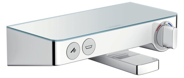 Hansgrohe ShowerTablet Select, termostatická vanová baterie 300, bílá/chromová, 13151400