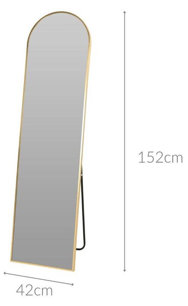 Volně stojící zrcadlo, 150 cm