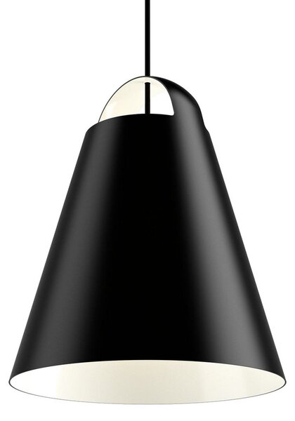 Závěsná svítidlo Louis Poulsen, Above, stmívatelné, Černá, Obývací pokoj, Kov, Design