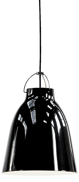 Závěsná svítidlo FRITZ HANSEN, Caravaggio P2, stmívatelné, Černá, Obývací pokoj, Kov, Design