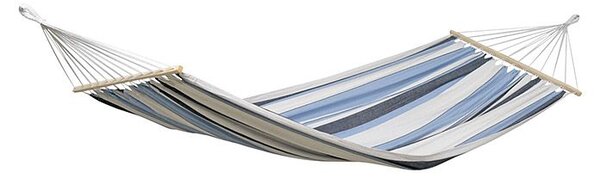 Amazonas Houpací síť Samba marine, 210 × 140 cm, modro-bílá